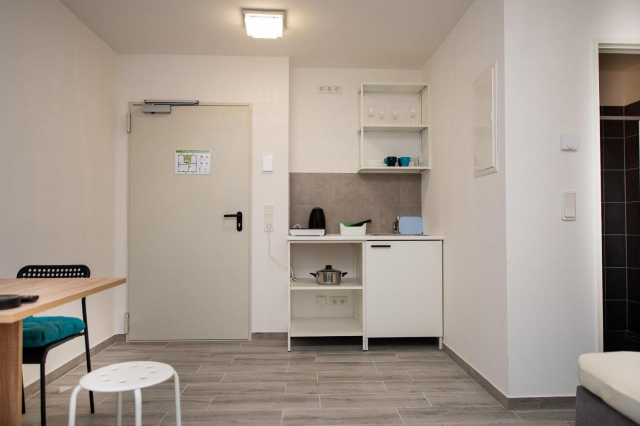 Modern Living Studio Kueche Netflix Inklusive Top Lage Norimberk Exteriér fotografie