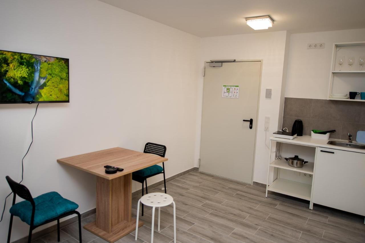 Modern Living Studio Kueche Netflix Inklusive Top Lage Norimberk Exteriér fotografie