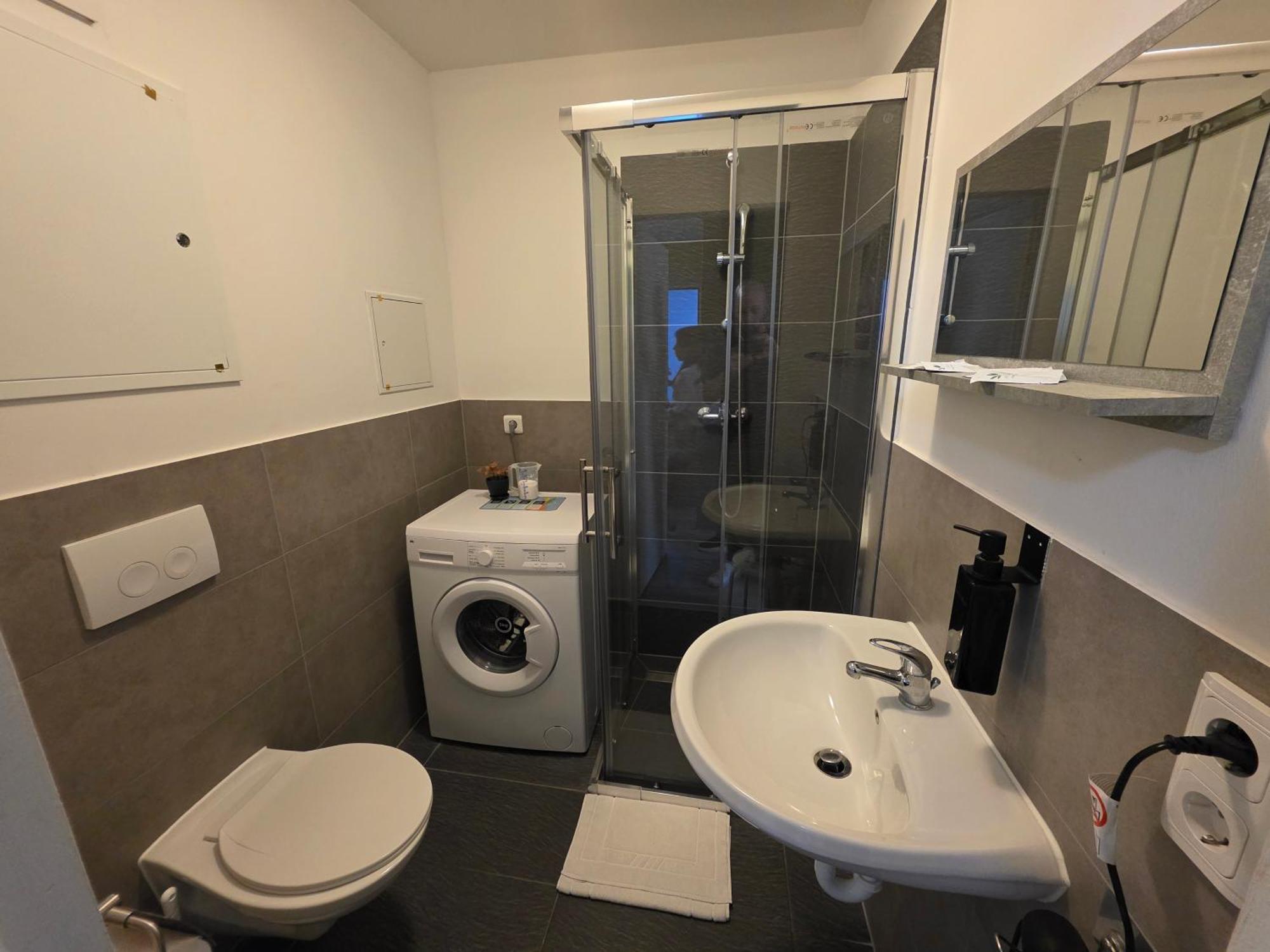 Modern Living Studio Kueche Netflix Inklusive Top Lage Norimberk Pokoj fotografie