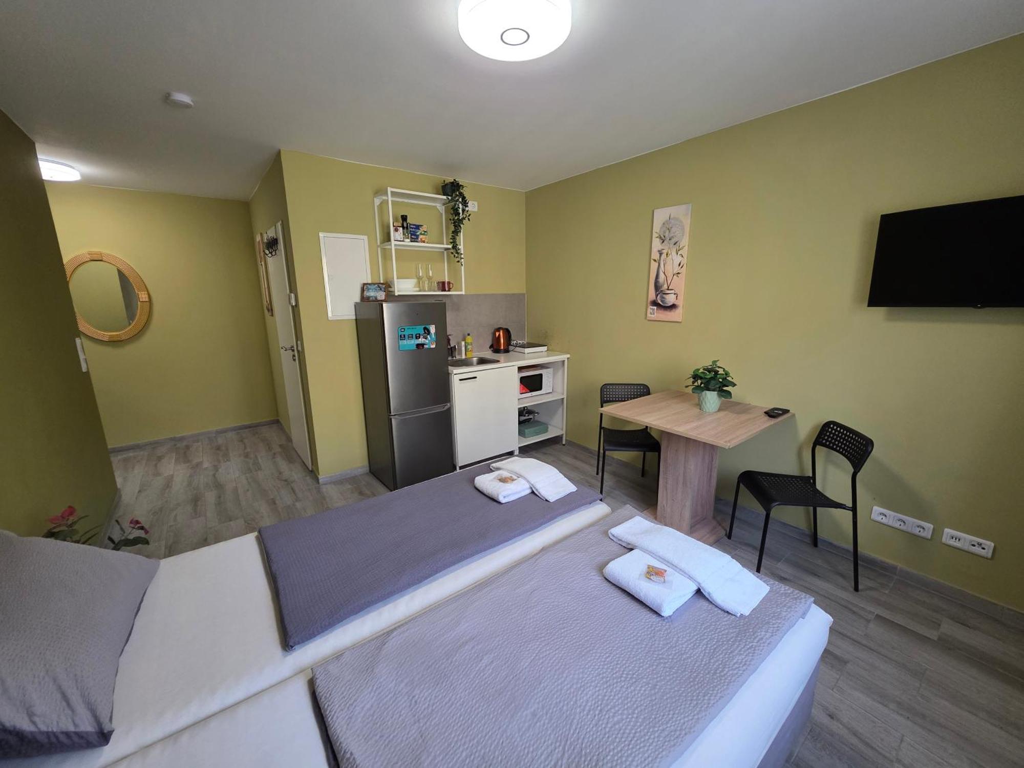 Modern Living Studio Kueche Netflix Inklusive Top Lage Norimberk Pokoj fotografie